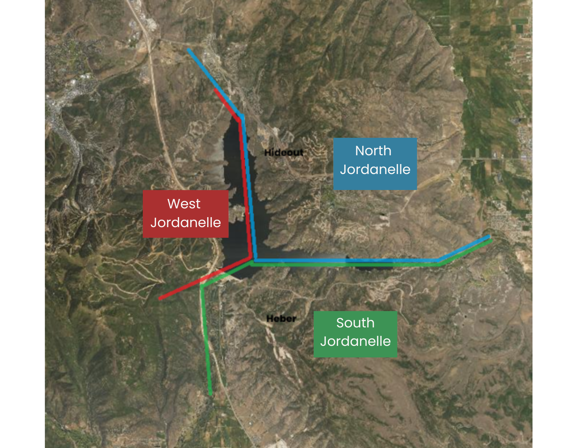 Jordanelle Basin Areas