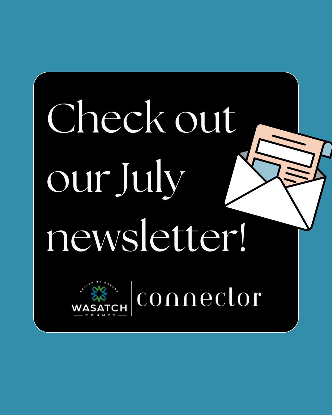 Check out our July newsletter
